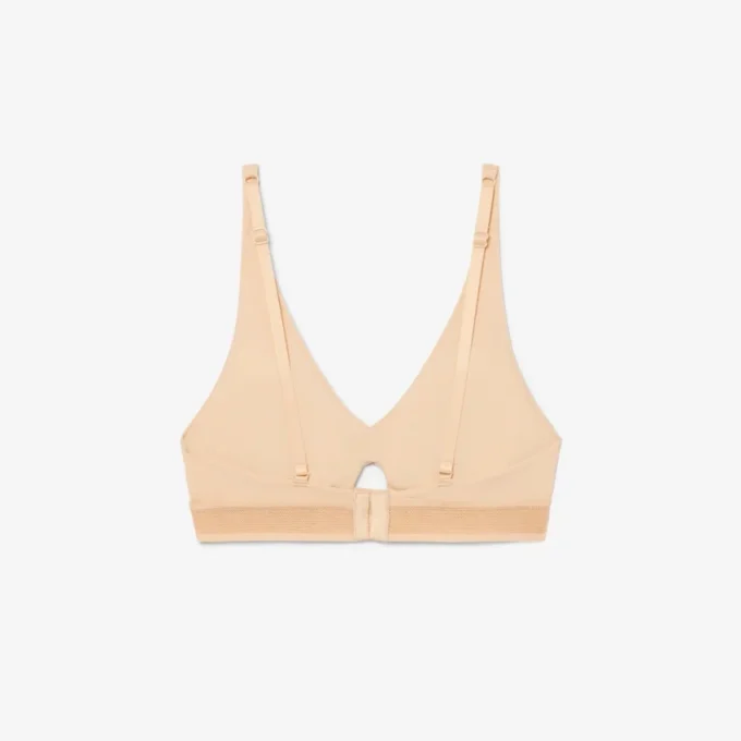 Perforated Band Microfiber Bra