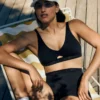 Perforated Band Microfiber Bra