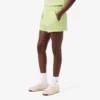 Pleated Cotton Shorts