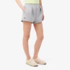 Pleated Cotton Shorts
