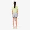 Pleated Cotton Shorts