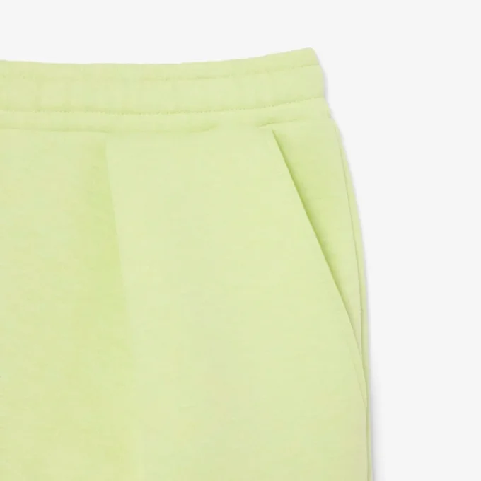 Pleated Cotton Shorts