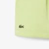 Pleated Cotton Shorts