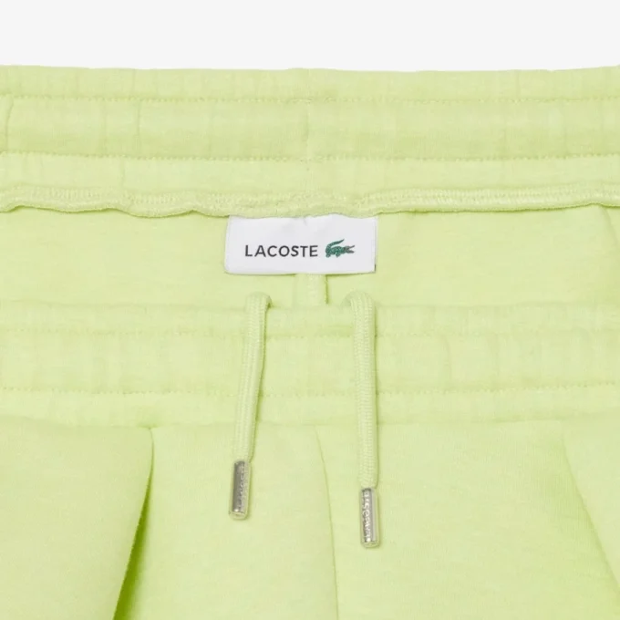 Pleated Cotton Shorts