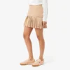 Pleated Cotton Skirt