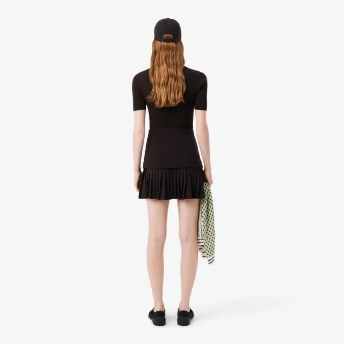 Pleated Cotton Skirt