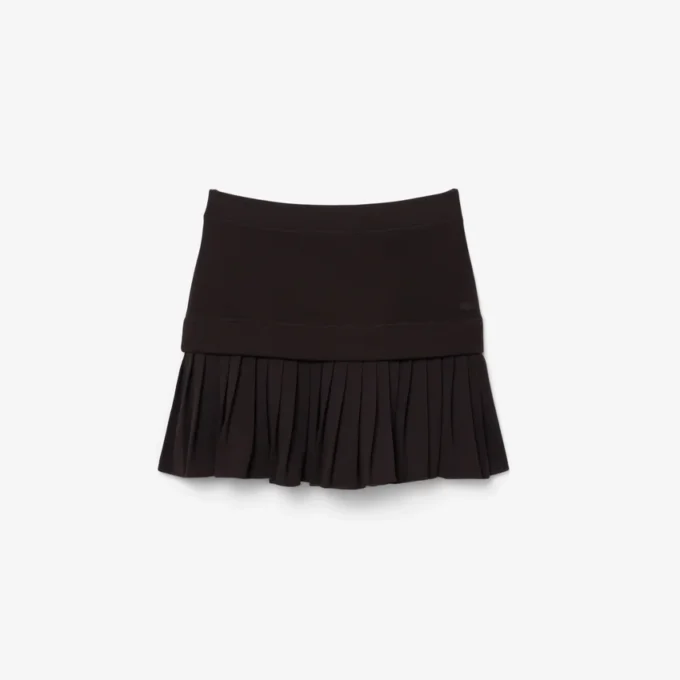Pleated Cotton Skirt