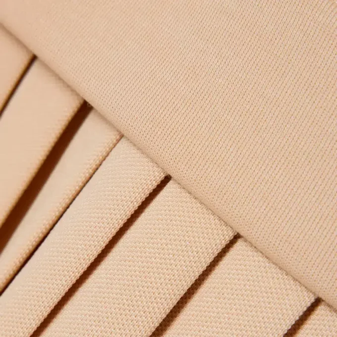 Pleated Cotton Skirt