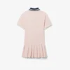 Pleated Skirt Piqua Polo Dress