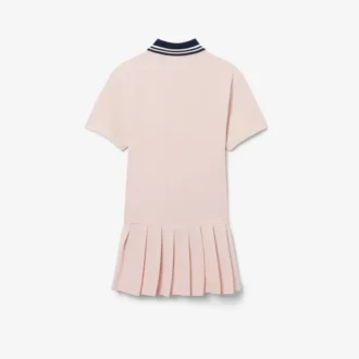 Pleated Skirt Piqua Polo Dress