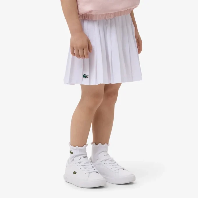 Pleated Skirt with Liner