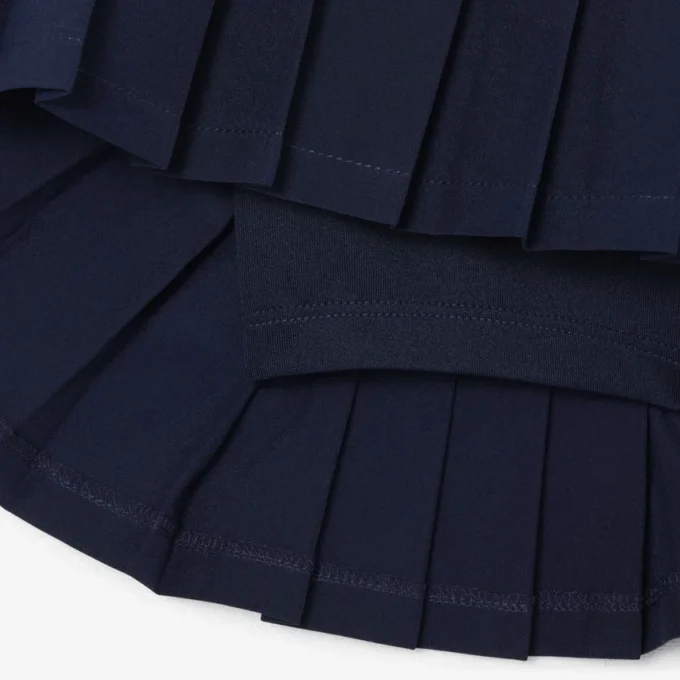 Pleated Skirt with Liner