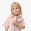 Poplin Pleat Skirt Shirt Dress