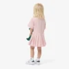 Poplin Pleat Skirt Shirt Dress