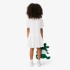 Poplin Pleat Skirt Shirt Dress