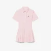 Poplin Pleat Skirt Shirt Dress