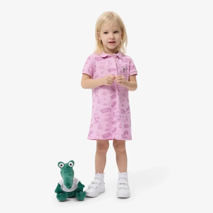Print Piqua Polo Dress