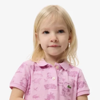 Print Piqua Polo Dress