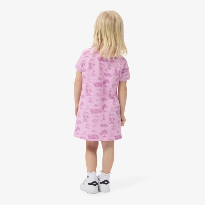 Print Piqua Polo Dress