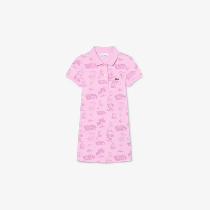 Print Piqua Polo Dress