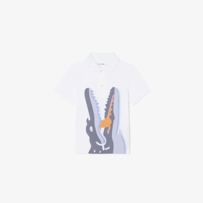 Printed Cotton Polo