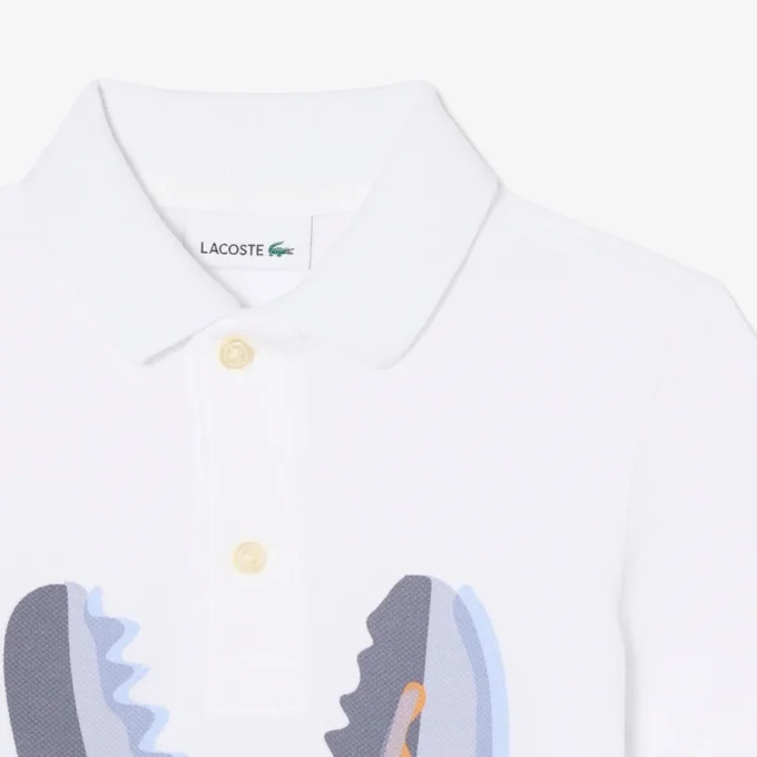 Printed Cotton Polo