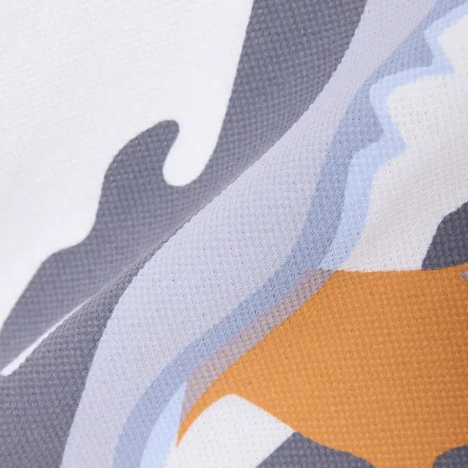 Printed Cotton Polo