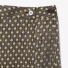 Printed Pleated Midi Skirt