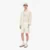 Regular Fit Colorblock Fleece Shorts