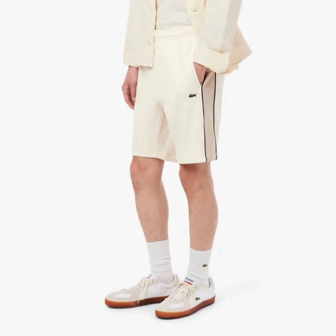 Regular Fit Colorblock Fleece Shorts