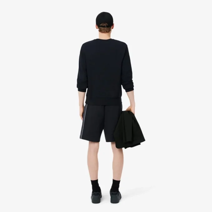 Regular Fit Colorblock Fleece Shorts