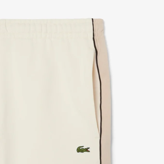 Regular Fit Colorblock Fleece Shorts