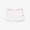 Regular Fit Contrast Trim Double Face Shorts