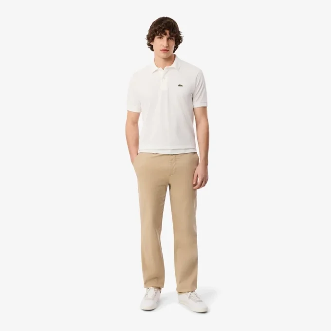 Regular Fit Cotton Chino Pants