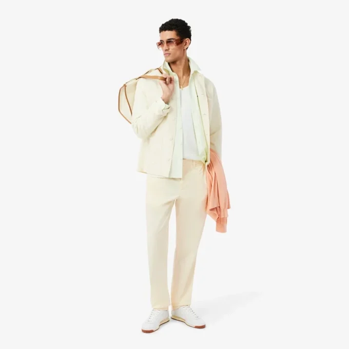 Regular Fit Cotton Twill Chino Pants