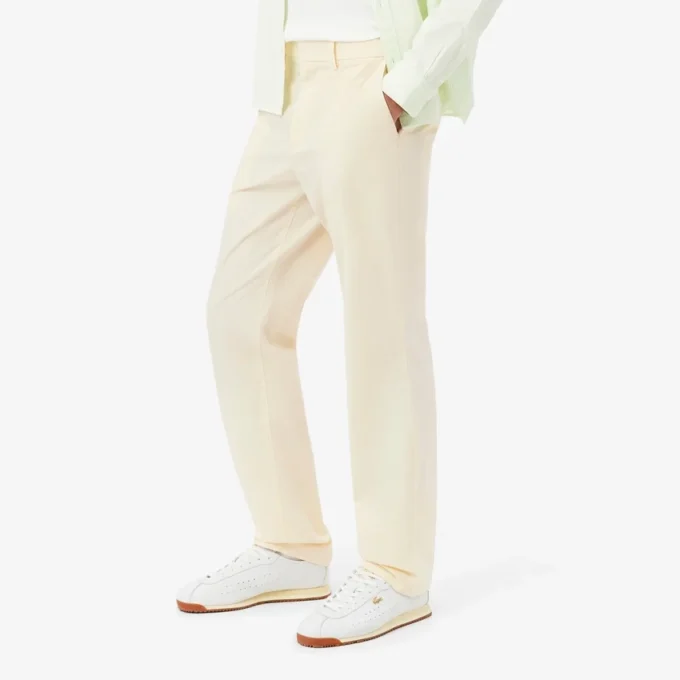 Regular Fit Cotton Twill Chino Pants