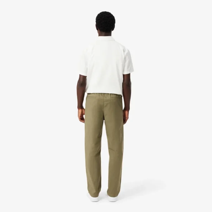 Regular Fit Cotton Twill Chino Pants