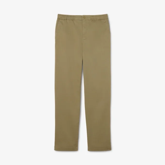 Regular Fit Cotton Twill Chino Pants