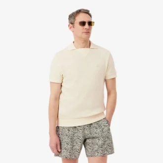 Regular Fit Lacy Cotton Polo