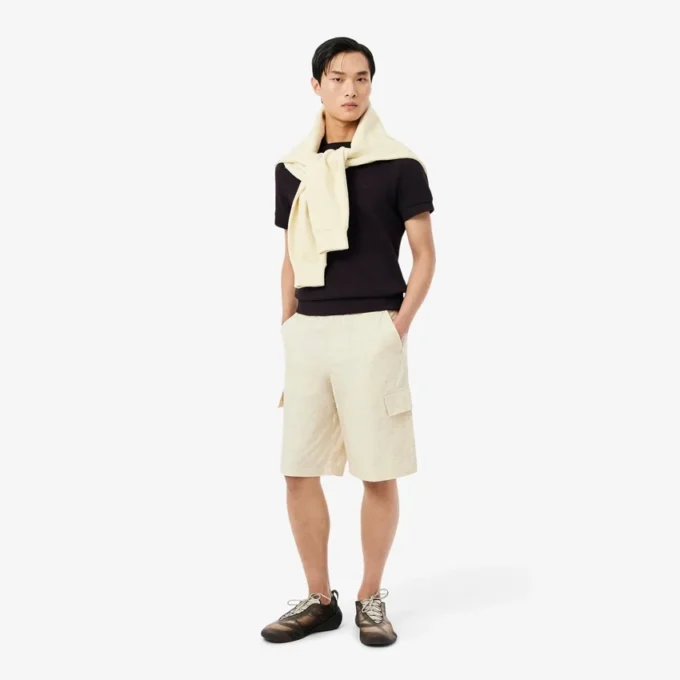 Regular Fit Lacy Cotton Polo