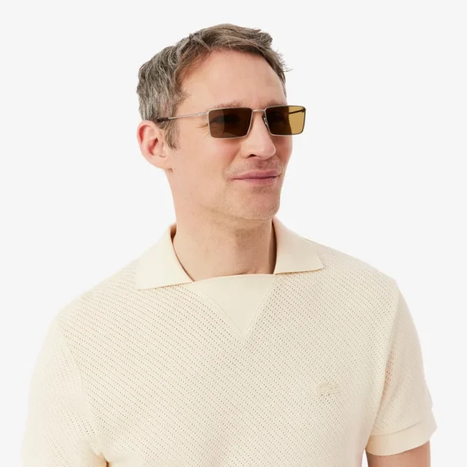 Regular Fit Lacy Cotton Polo