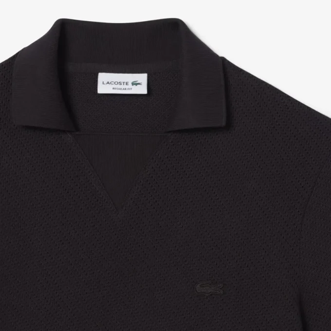 Regular Fit Lacy Cotton Polo