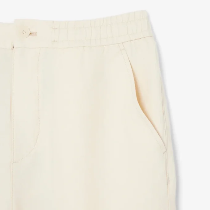 Regular Fit Linen Chino Pants