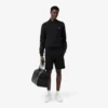 Regular Fit Logo Stripe Fleece Shorts