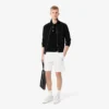Regular Fit Logo Stripe Fleece Shorts