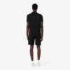 Regular Fit Logo Stripe Fleece Shorts