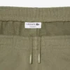 Regular Fit Logo Stripe Fleece Shorts