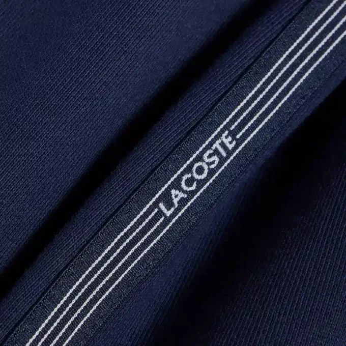 Regular Fit Logo Stripe Fleece Shorts