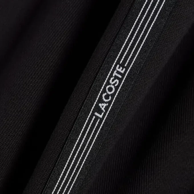 Regular Fit Logo Stripe Fleece Shorts