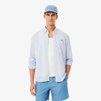 Regular Fit Plaid Poplin Shirt